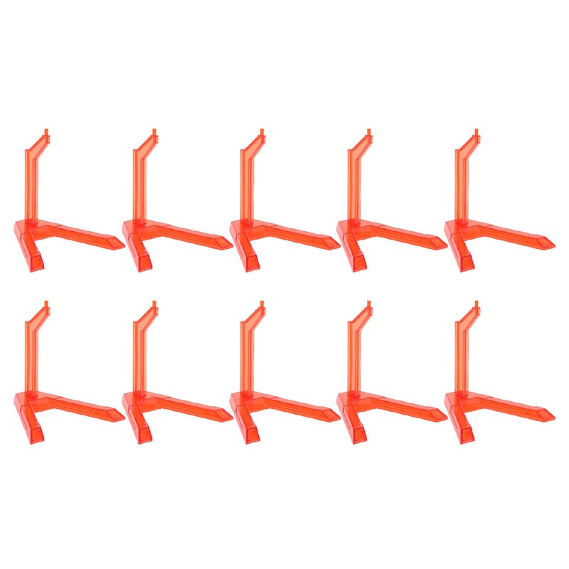 10pcs Action Figure Display Stand Multipurpose Plastic Flexible Figure Holder