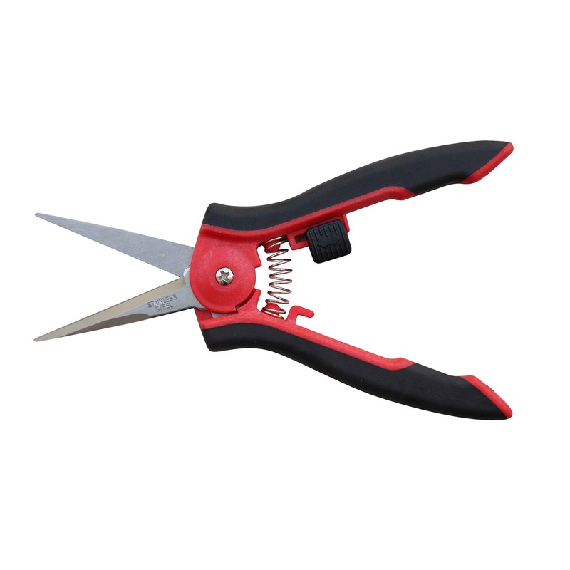 TABOR TOOLS 2-Pack Micro-Tip Pruners with Straight Blades and Fine