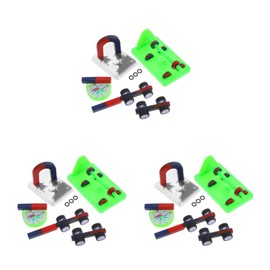 Mobestech 3 Sets Kids Science Experiment Set Physics Learning Tools Science Kit Magnets for