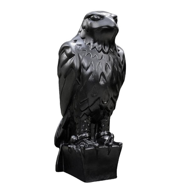 BGFAVCV 1 Piece Maltese Falcon Statue Shelf Decorations Black Resin