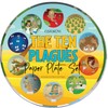 Passover seder 10 plagues paper goods, plates, cups and napkins,