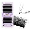 Natuhana 2D U Shape Lash Extensions Easy Fan Russian Volume