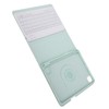 Tablet Protective Case Light Green Folding Stand Cover with Keyboard