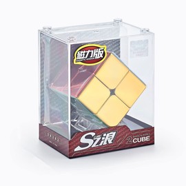 HELLOCUBE Cyclone Boys 2x2 Speed Cube Magnetic Reflective Mirror Stickerless