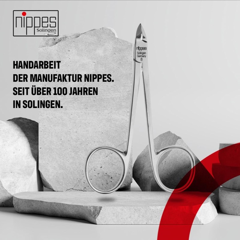 nippes Solingen, Cuticle Nippers Length Cuticle Scissors Nickel-Plated Steel Cuticle