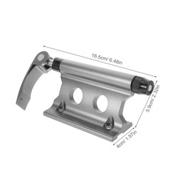 Mipcase Quick Release Fork Mount 1PCS Bike Front Wheel Holder Sturdy Aluminum Bike Block Fork Mount for Mountain Biking and Outdoor Travel