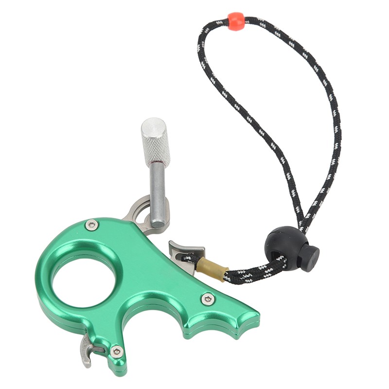 Archery Thumb Trigger Aluminum Alloy Compound Bow Release Aids 3