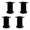 Herrajes Guerrero Pata Para Mueble O Sala 10 Cm Altura