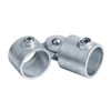 eoere 4 PCS Single Swivel Socket, Adjustable Structural Pipe Fittings