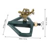 Rotating Sprinkler for Yard Lawn 360 Degree Rotation Adjustable Large