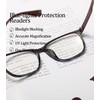KLYNO-KLYNO Reading Glasses for Women 4 Pairs Stylish Blue Light