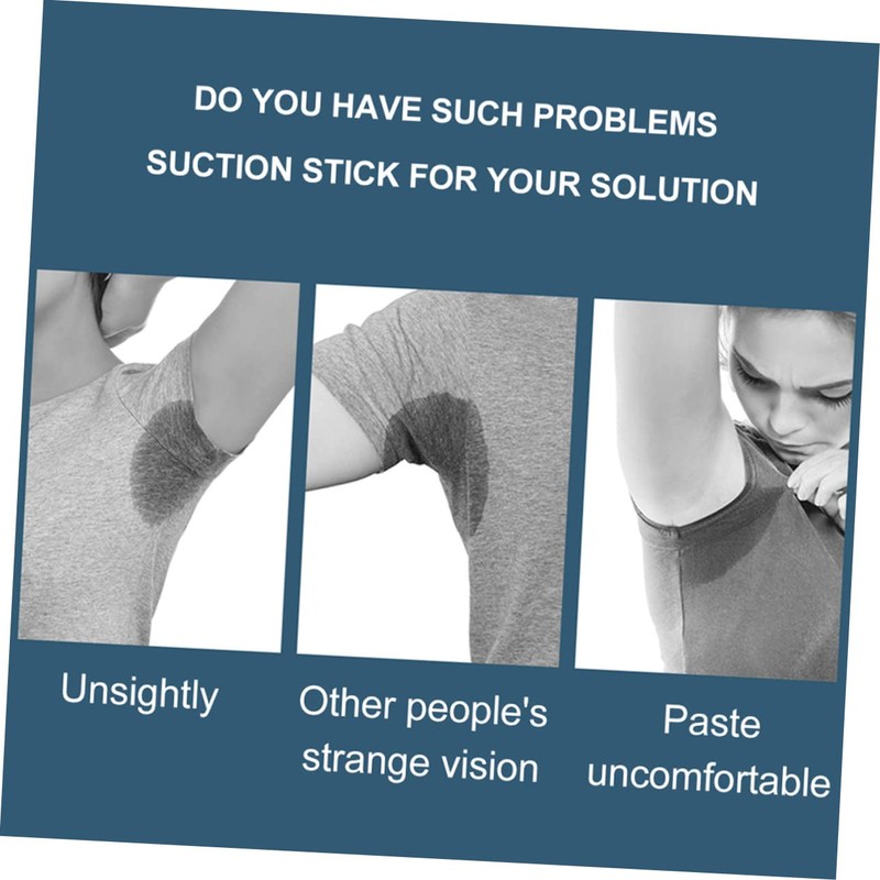 Baluue Ergonomic Anti-sweat Pads 2 Pack Cotton Sweat Absorbing Pads