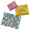 Sanrio 875341 Pochacco Vinyl Flat Pouch, Set of 3, Check