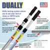 SKIMLITE MANUFACTURING Dually 9016 Telescopic Pool Pole 8-16 Ft Dual