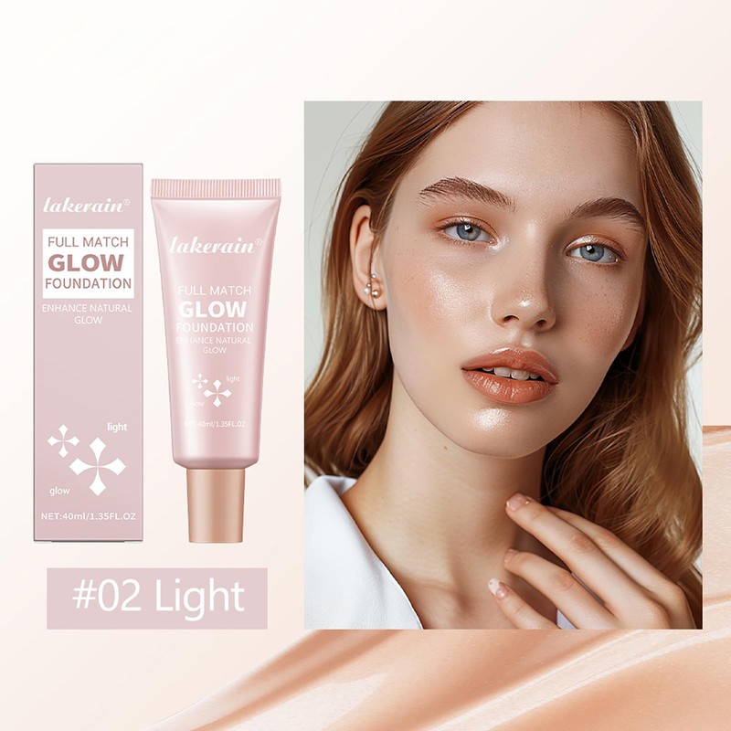 Natural Glow Illuminator Glotion, Hydrating Makeup Highlighter for Face &