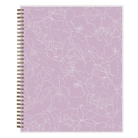 Blue Sky 2026 Green Earth Freya Lilac 8.5" x 11" Weekly & Monthly Planner, Plastic Cover (153757)