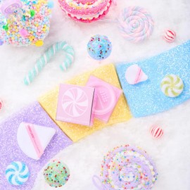 Beauty Creations - Polvo Suelto y Puff, Candy Land I Want Candy, Acabado Mate e Iluminador, Tono Lila Para Pieles Medias a Profundas, Edición Limitada