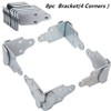 8 Pc Stake Trailer Rack Corner Connector Body Utility Wood