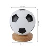 Soccer 3D Lamp Night Light with Remote Control Timer Soft