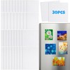 Engrowtic 30 Pcs Mini Magnetic Canvas Panel Boards Magnetic Painting