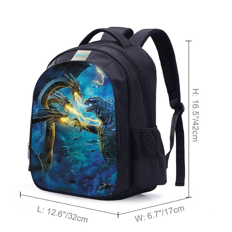 MATMO Monster Dragon Backpack Student Backpacks for Boys School Bag