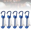 5pcs Fishbone Tent Nails Large Deck Boards Camping Tent Fixing