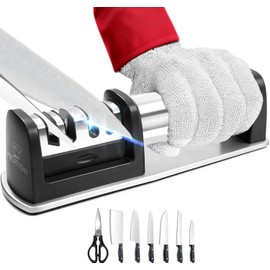 Branded 4 Stage Senzu Sharpener Priority Chef Knife Sharpen New Version Fast Shipping