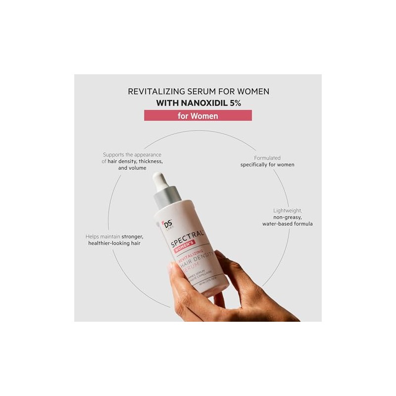 Laboratories Spectral Csf Tratamiento Regeneración Cabello Mujeres Suero Biotina Crecimiento