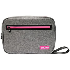 [Andro] Table Tennis Racket Case, Android SQ Case 2, Gray X Pink, Gray x Pink
