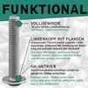 Rounded Head Screw with Flange and Hexagon Socket (ISK) According