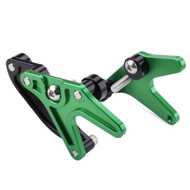 LEDISHUN Racing Stand Hook with Sprocket Guard Type B General Purpose Hole Diameter 0.3 inch (8 mm) Applicable Kawasaki Z900RS Z900 (17~) ZX-10R/RR/SE ZX-6R/ZX636 (16~) (Green)