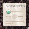 Rishi Tea English Breakfast Tea - Organic Sachet Tea Bags,