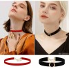 THE9SHOP 12 Collar De Gargantilla Ribbon Choker Necklace Para Mujer