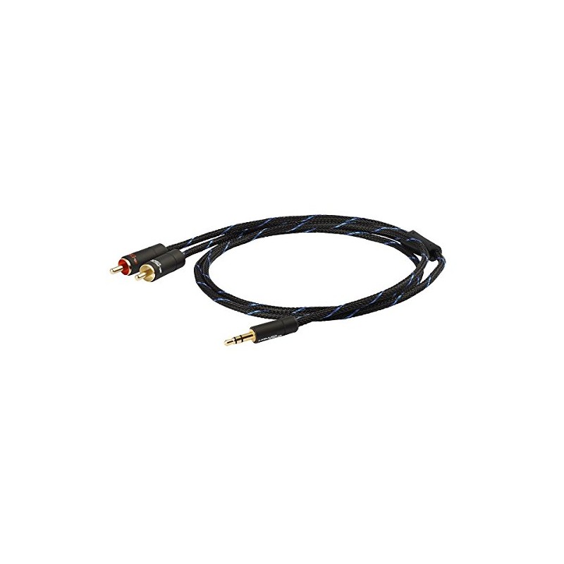 Black Connect Jack / RCA MKII 3.5 mm, 1.50 m