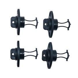 Namvo 4 Sets Boat Kayak Drain Plug Canoe Accessories Professional Universal Scupper Waterproof Spundstopper with Screw Hole Drain Plug for Kayak Canoe Boat Course Thread