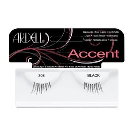 Ardell Accent Style Number 308 Eye Lashes, Black by Ardell