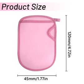 Beauty Exfoliating Gloves，2 Pcs Super Soft Exfoliating Bath Mitt，bath Sponge Fibers Gloves for Kids and Adult(yellow and Pink）