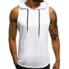Babioboa Men's Sleeveless Hoodie Bodybuilding Stringers Workout Tank Tops Fitness
