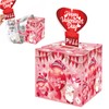 Valentines Day Money Box for Cash Gift Pull,Money Gift Boxes