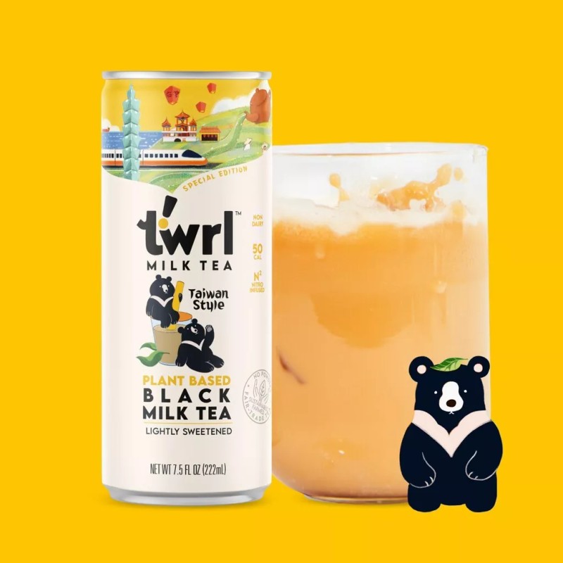 Twrl 2024 LIMITED EDITION Twrl Milk Tea Taiwan Style Black
