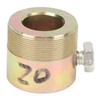POENVFPO 16T Freewheel with 20mm Adapter, Iron Replacement Lightweight Flywheel