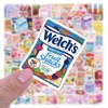 100pcs Cute Snack, Food, and Drink Stickers Set - Kawaii