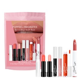 FantasyDay Xmas Makeup Sets Multifunctional Vanity Case Girls Makeup Gift Set Cosmetics for Face Eyes Lips - Makeup Kit with Eyeshadow Palette Lipstick Concealer Powder Blush Mascara