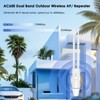 Outdoor Access Point, WAVLINK AC600 Long-Range WiFi Router/Extender, IP67 Weatherproof,