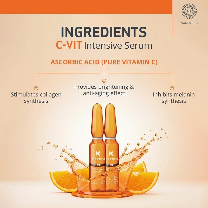 Sesderma C-Vit Ampolletas Intensive Serum Vitamina C 12% 10 ampolletas
