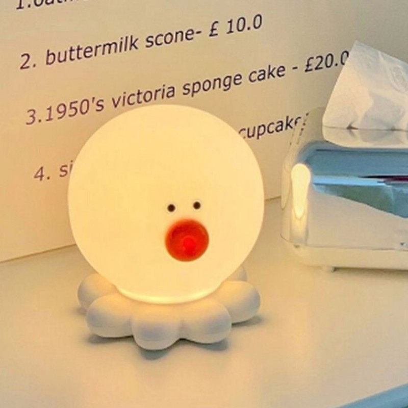 Cute Night Lights Soft Light Adjustable Brightness Eye Protection Kids