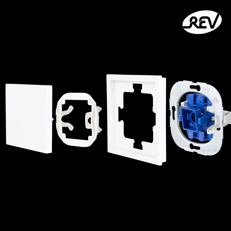 REV Futura Cover for Heating Controller (Closer), Control Panel Thermostat