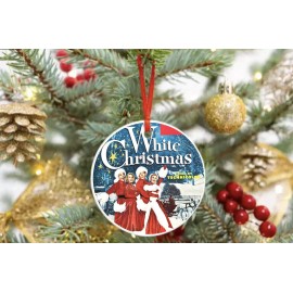 White Christmas Movie Ornament