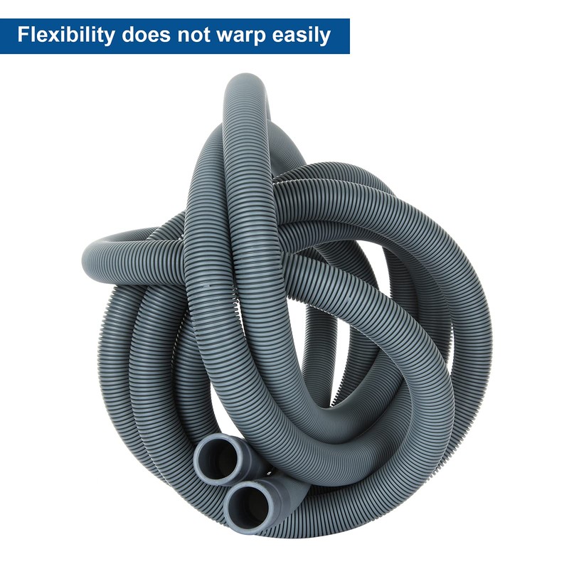 APACALI 2 PCS Washing Machine Drain Hose Extension Kit16 ft
