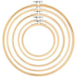 JubileeYarn Embroidery Hoops Set - 5 Hoops